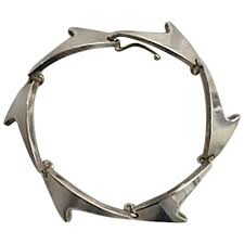 Bent Knudsen silver shark bracelet